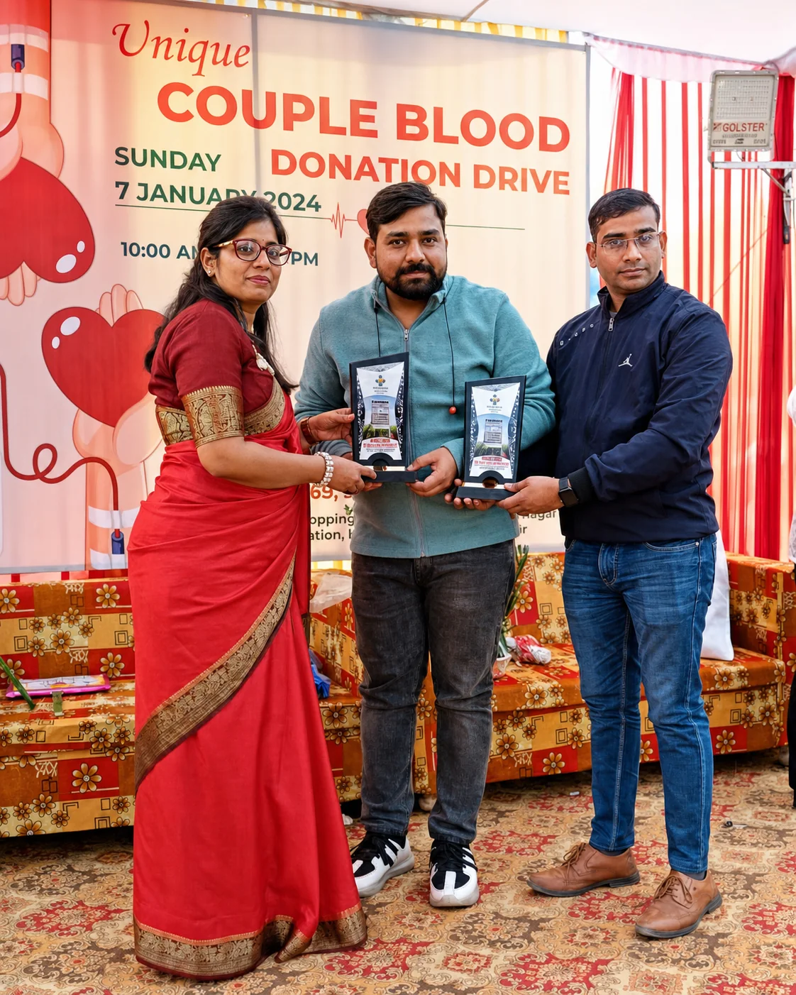 Mudgal Healthcare participating in a healthcare community activity